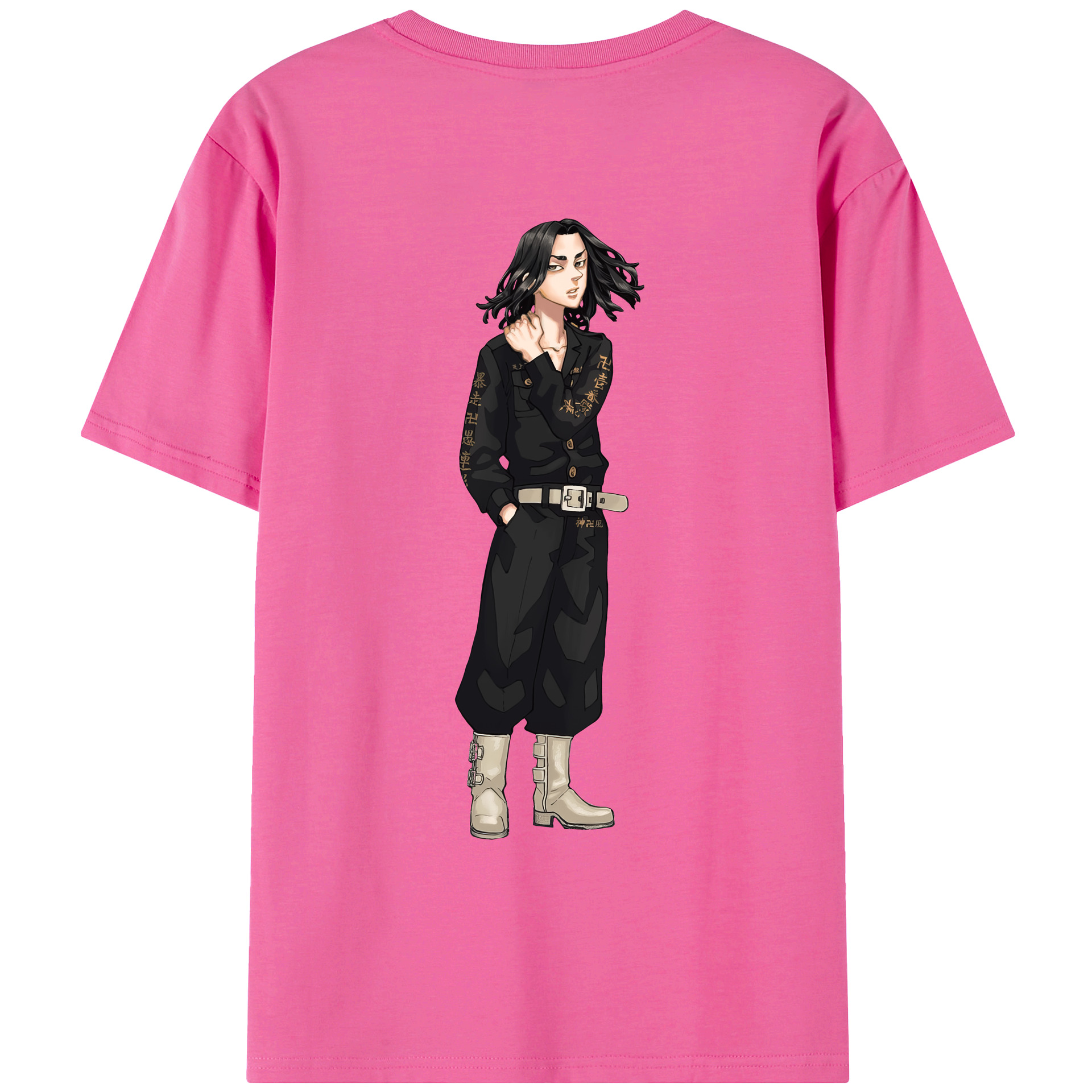 （画像用） 東京リベンジャーズ Tokyo Revengers レディース半袖Tシャツ(バックプリント)